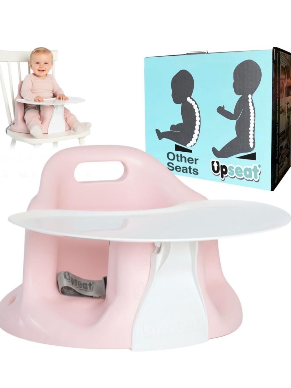 UpSeat Baby Seat with Removable Tray